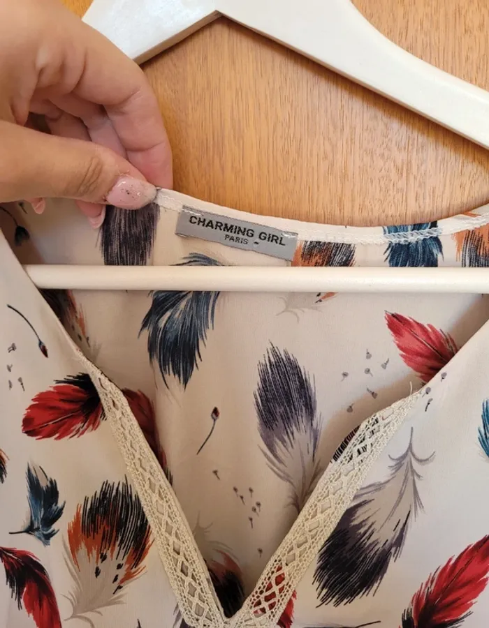 Robe fluide femme taille 3 Fabriquée en France - photo numéro 3