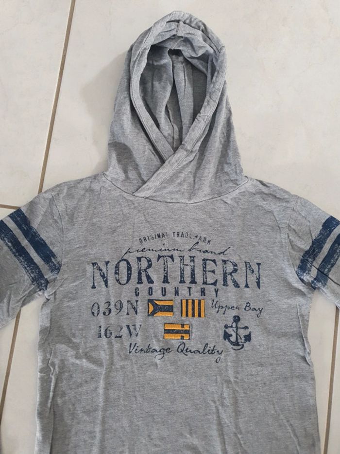 Sweat leger /T-shirt garçon Tao 8/10 ans U14 - photo numéro 3