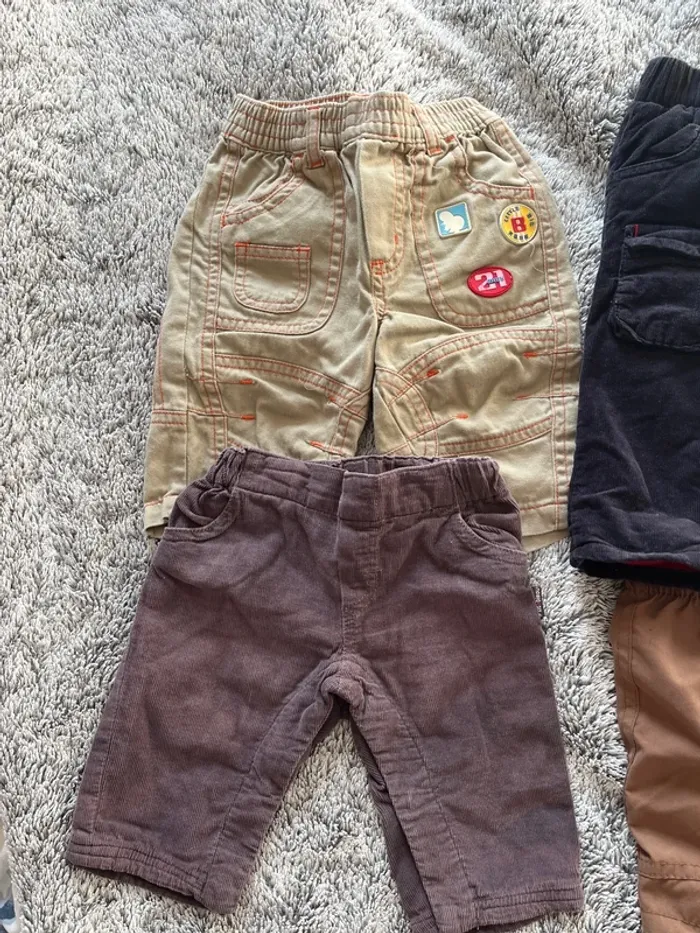 Lot pantalon bébé garçon 3 mois - photo numéro 3
