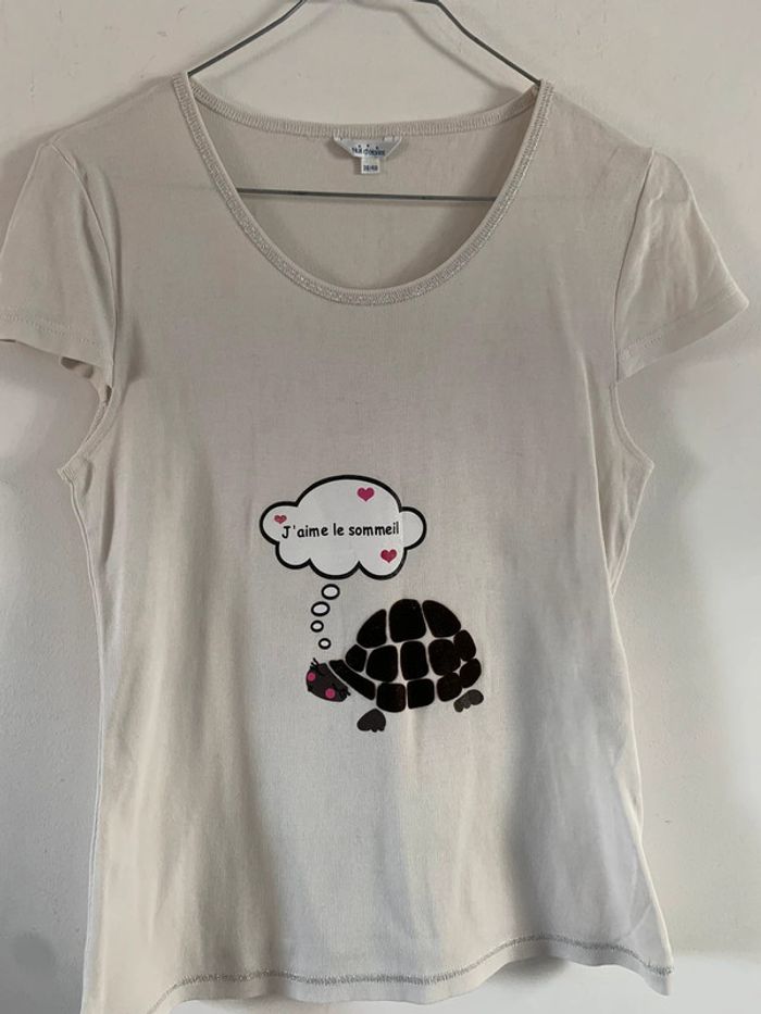 T shirt de pyjama - photo numéro 2
