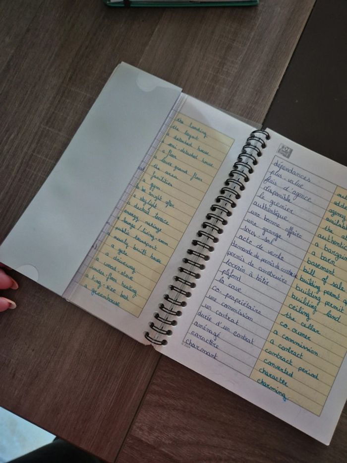 Cahier bilingue - photo numéro 3