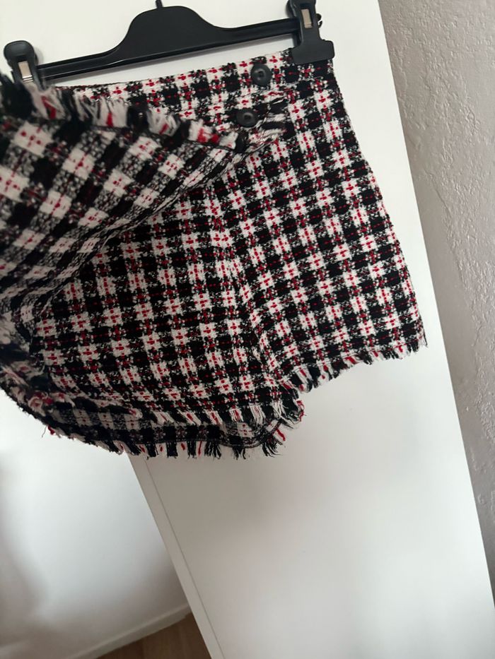 short jupe pied-de-poule - photo numéro 2