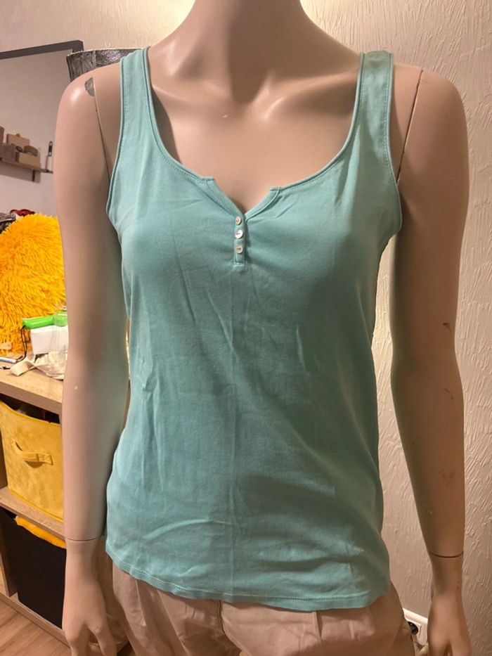 Débardeur bleu - photo numéro 2