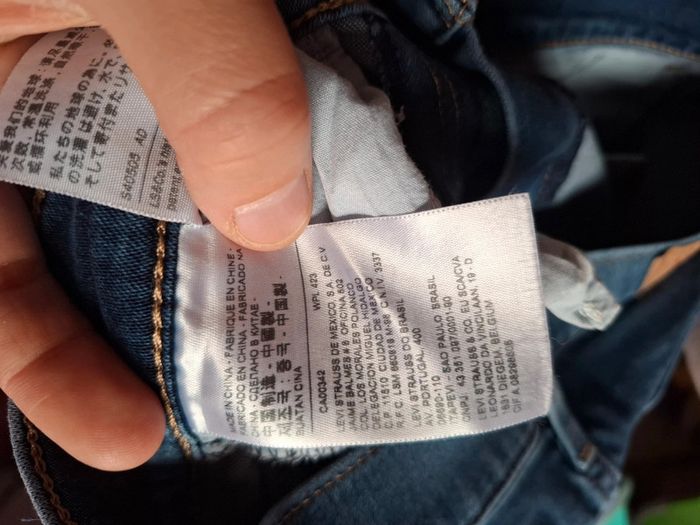 Jeans skinny Levis - photo numéro 7