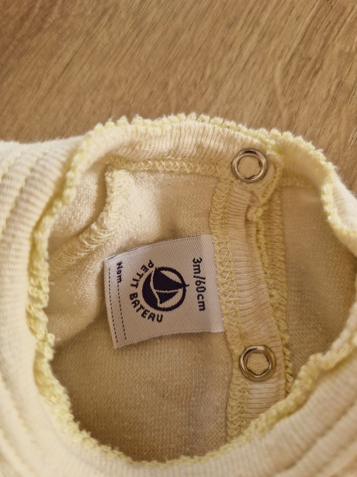 Pyjama Petit Bateau - 3 mois - photo numéro 3