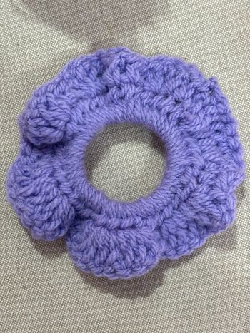 Chouchou au crochet