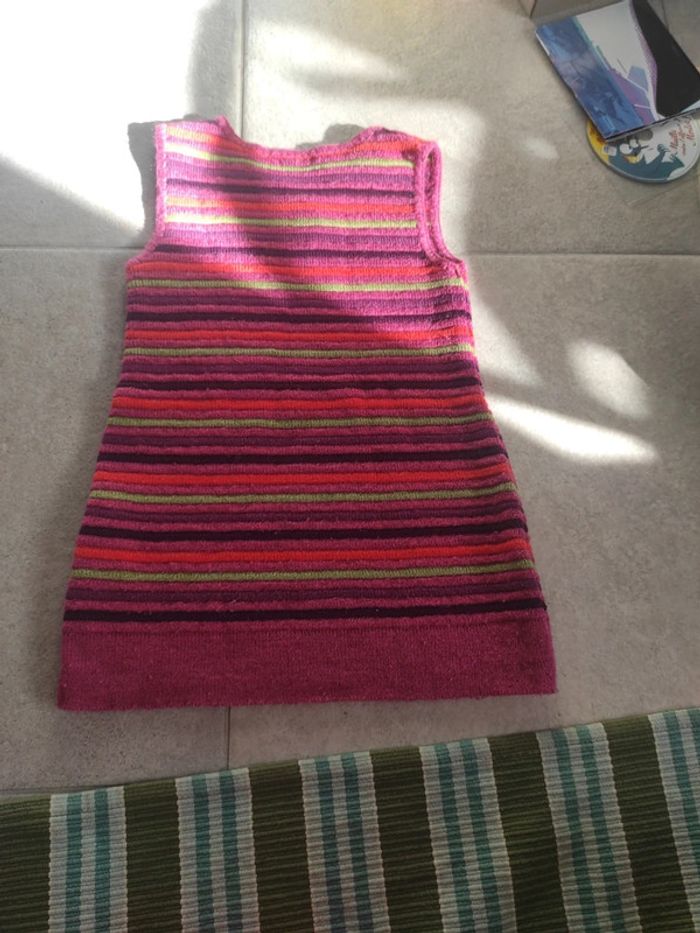 Robe en laine 4 ans clayeux - photo numéro 2