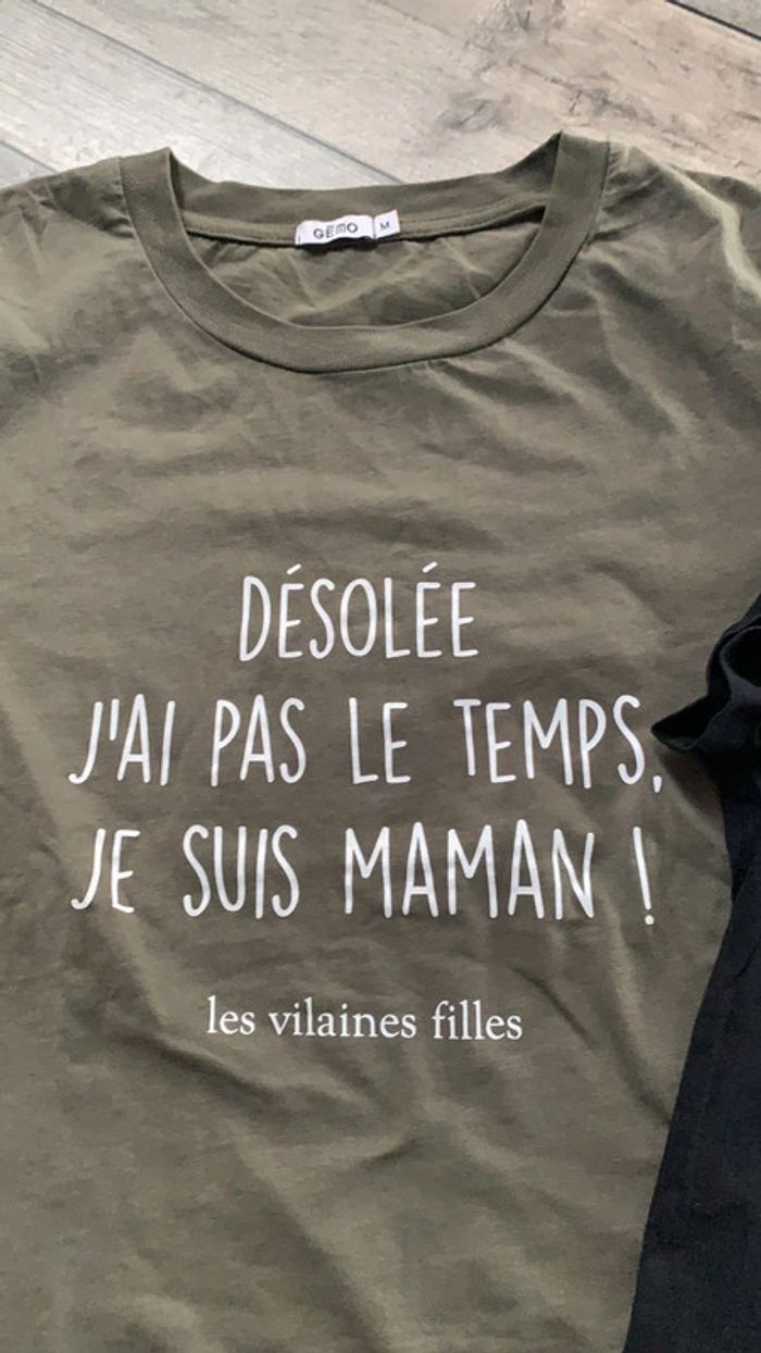 2 tee shirts - photo numéro 3