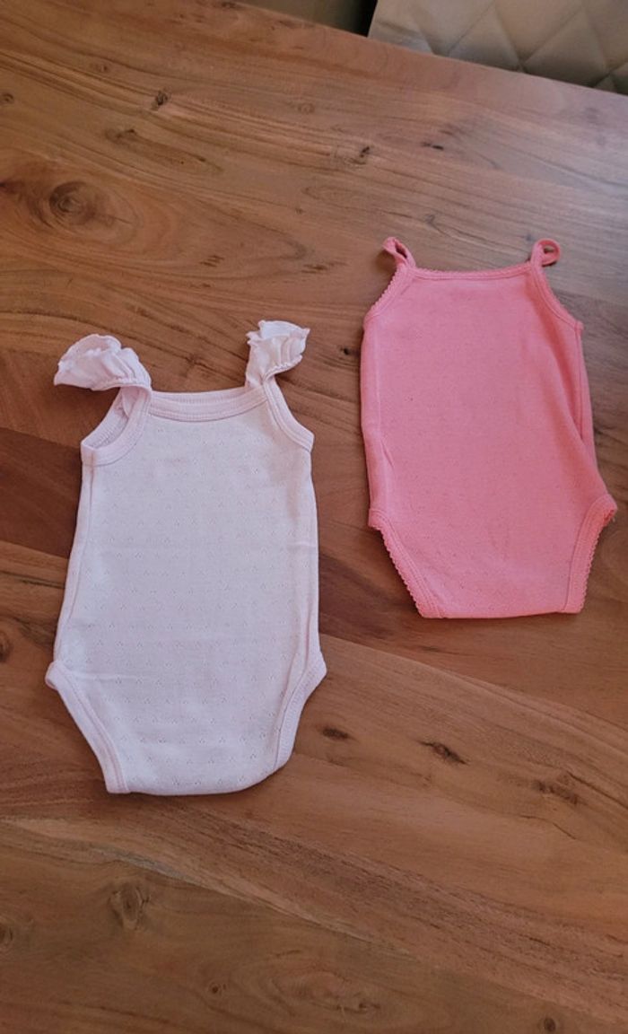 Lot de 3 bodies fille 3-6 mois - photo numéro 4
