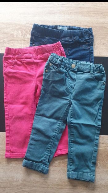 Lot de 3 jeans 18 mois