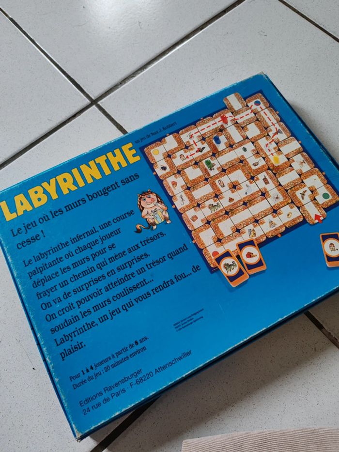 Jeu labyrinthe vintage - photo numéro 11