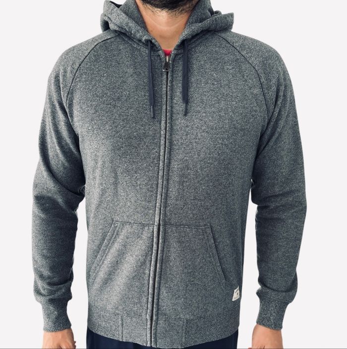 Gillet zippe à capuche