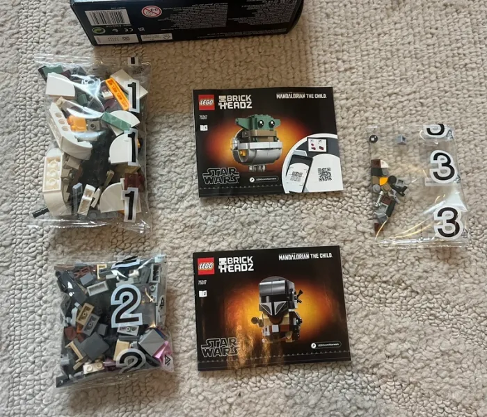 Lego Brick Headz - the Mandalorian & the Child - photo numéro 13