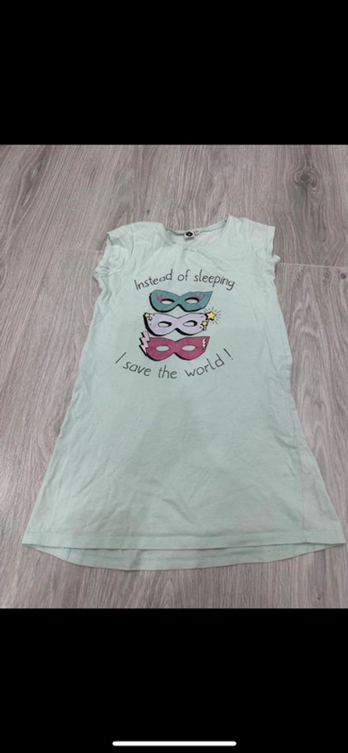 Chemise de nuit fille 6/8 ans