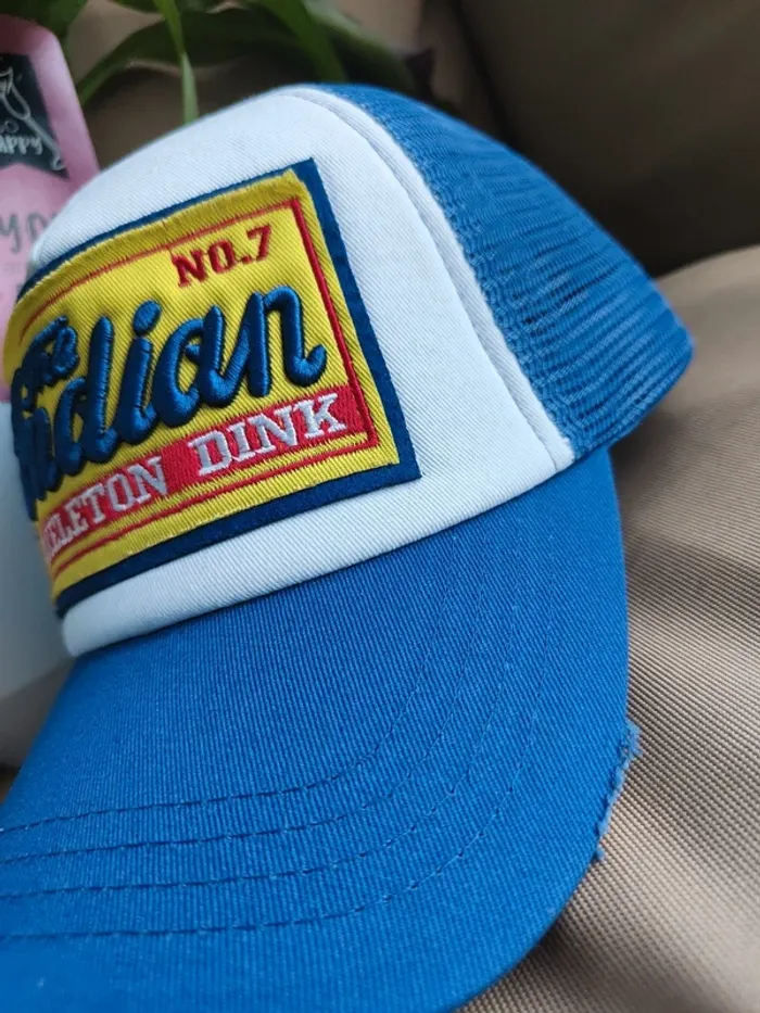 Casquette Trucker The Indian bleue - photo numéro 2