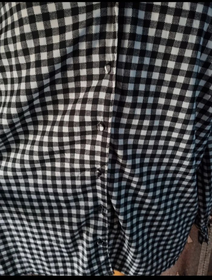 Chemise à carreaux manches longues 48 - photo numéro 2