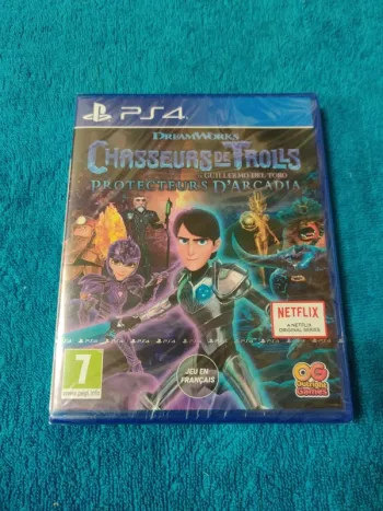 PS4 Dreamworks chasseurs de trolls protecteurs d'arcadia