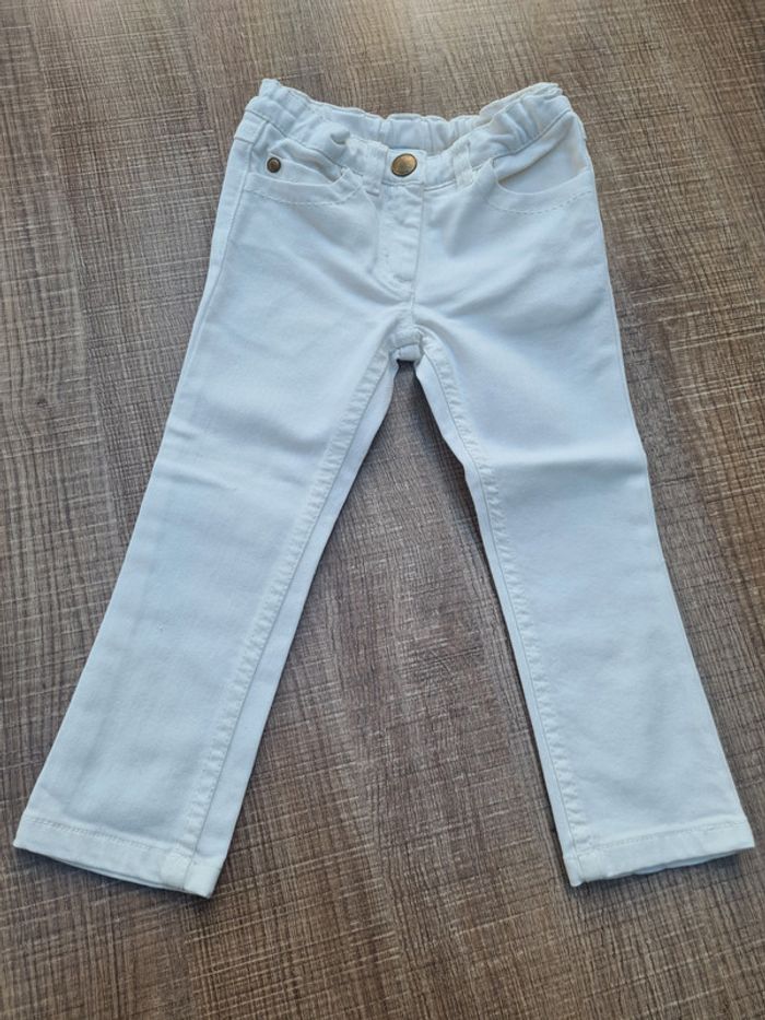 Jean blanc Jacadi neuf 2 ans / 88 cm