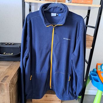 Veste polaire vintage bleu Colombia 