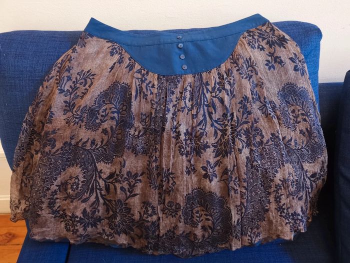 Magnifique robe one step En soie