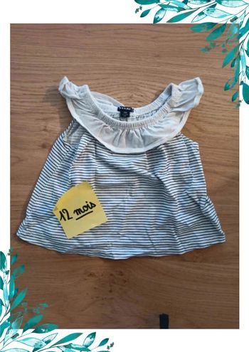 Tee shirt fille 12 mois