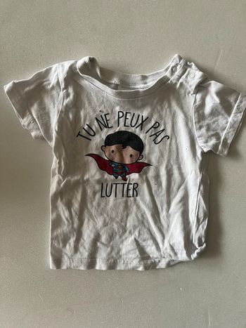 T shirt superman 6 mois