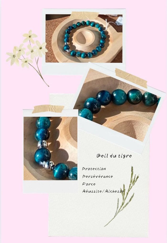 Bracelet Lithothérapie - photo numéro 2