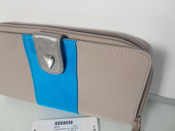 Lancaster portefeuille beige neuf - photo numéro 2