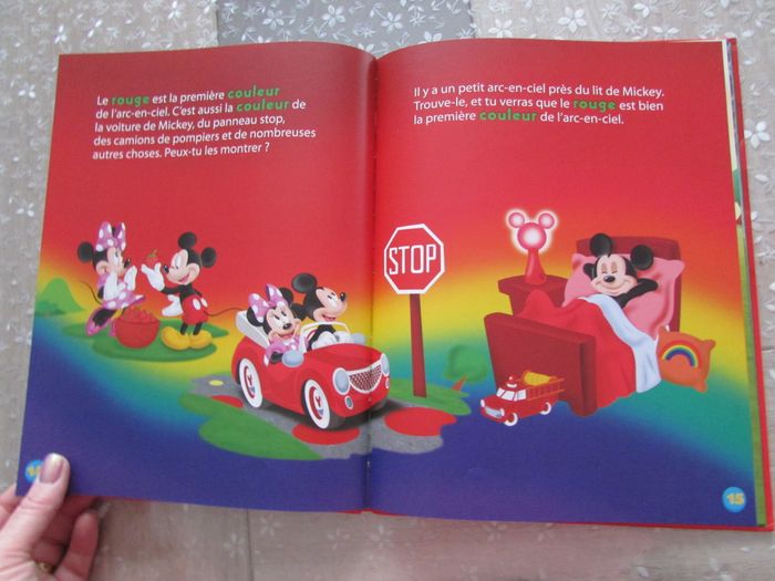 Lot de 6 livres Disney La Maison de Mickey "Les couleurs" Tomes 11 à 16 - photo numéro 10