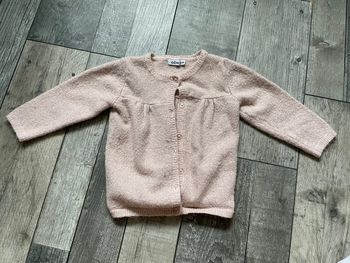 Gilet gemo 12 mois pailleté