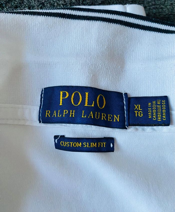 Polo Ralph Lauren blanc - photo numéro 2