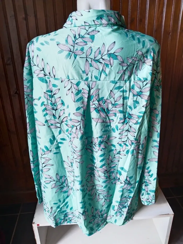 Magnifique blouse chemise femme marque Melya Melody taille 52/54 - photo numéro 8