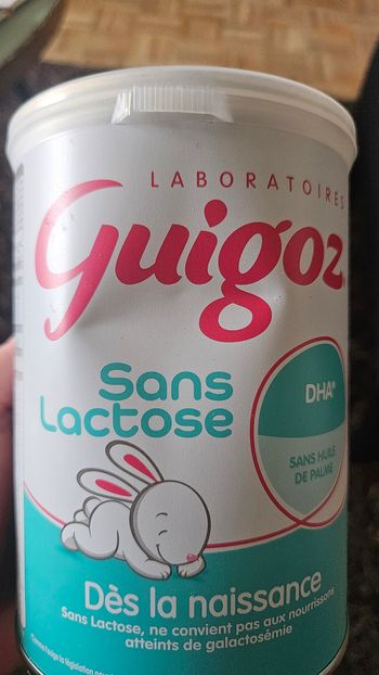 Guigoz sans lactose