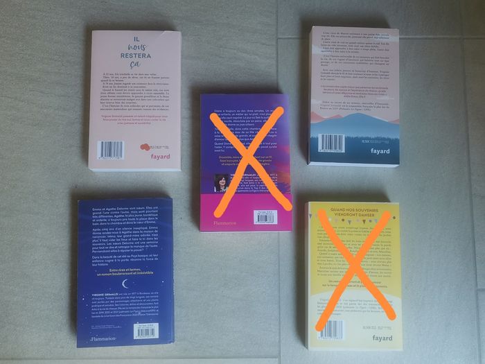 Lot de 4 romans de Virginie Grimaldi - photo numéro 2