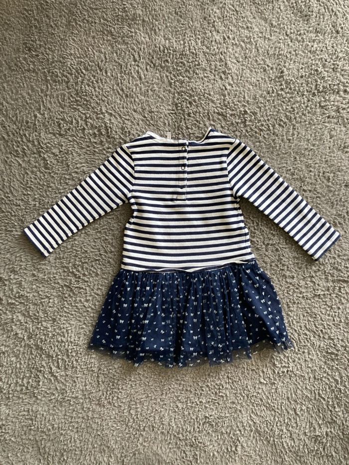 Robe ML marine et blanche 23 mois - photo numéro 2