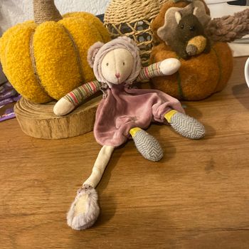 Doudou plat les p achats moulin Roty