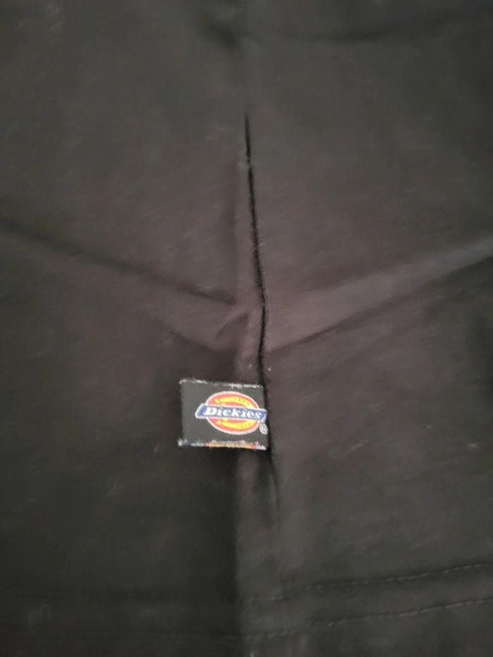 T-shirt Dickies noir logo brodé 100% coton - L - photo numéro 4