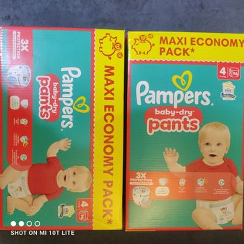 Couches pampers pants 