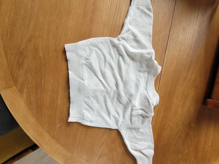 Gilet garçon 3m beige - photo numéro 3