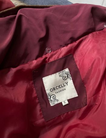 Manteau femme bordeaux