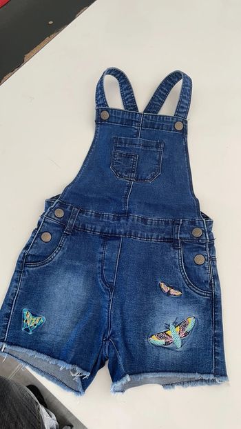 Salopette short orchestra taille 5 ans