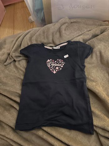 T shirt bleu marine