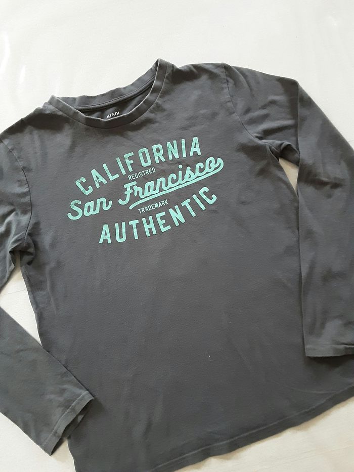 Tee shirt manches longues Kiabi 12 ans - photo numéro 4