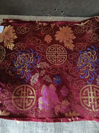 Tissu chinois 1m10x20cm