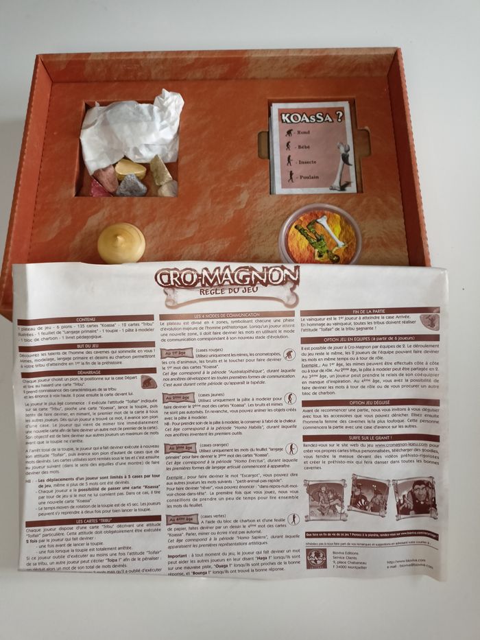 Cro magnon jeu faire toi rire beaucoup bioviva complet - photo numéro 3