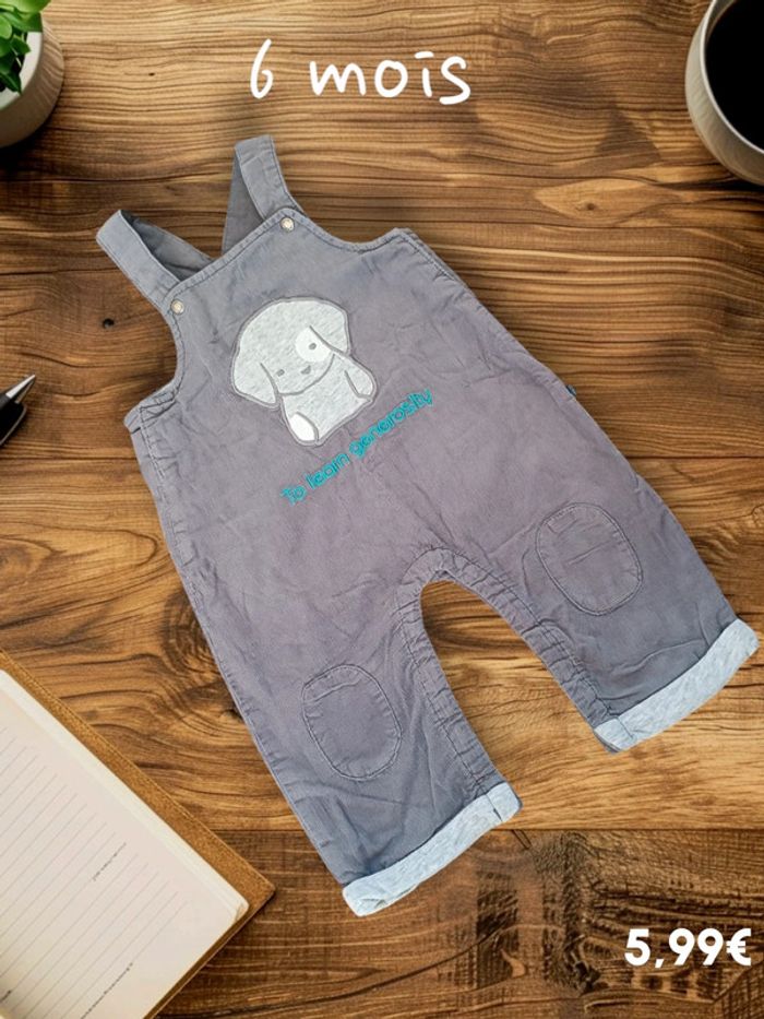 Salopette garçon 6 mois
