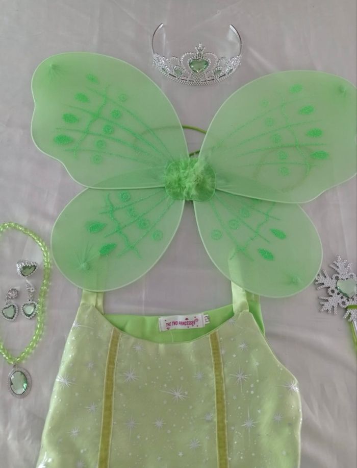 Déguisement fée verte et accessoires 6ans - photo numéro 4