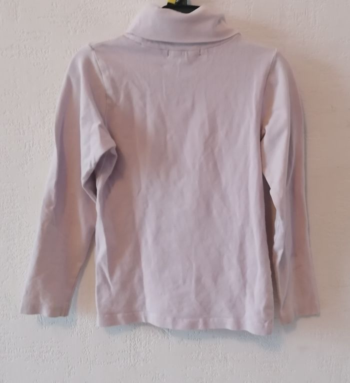 tee-shirt col roulé 6 ans - photo numéro 2