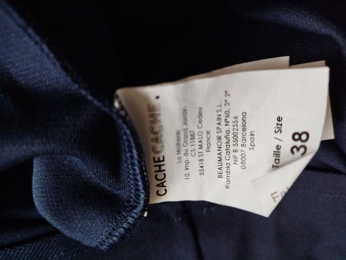 Robe bleu marine - photo numéro 4