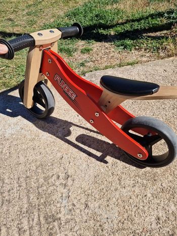 Draisienne porteur en bois Funbee